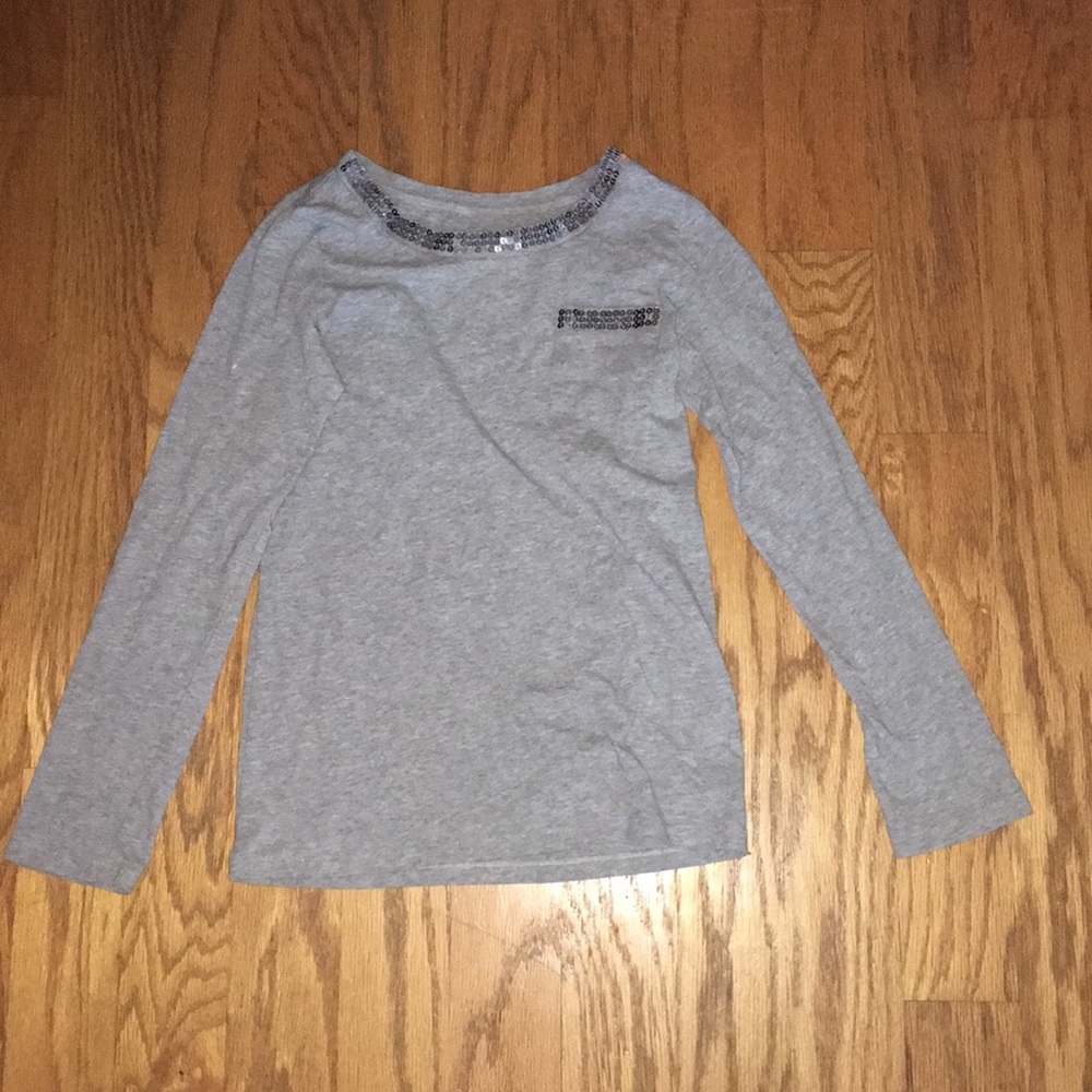 Girl long sleeve shirt  size 10/12 (L)